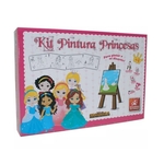 Brinquedo Para Colorir Princesas Baby C/04 Telas Brinc. De Crianca