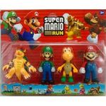 Brinquedo Super Mario Kit 4 Peças