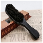 Bristle Wave Brush Curl Hair Hair Hair Hair Comb Solid Wood Shun Hair Comb Bear