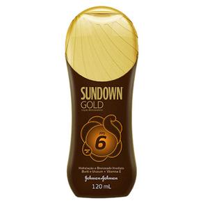Bronzeador Sundown Gold Loção FPS6 – 120 Ml