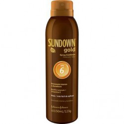Bronzeador Sundown Gold Spray FPS 6 150ml - Johnsons