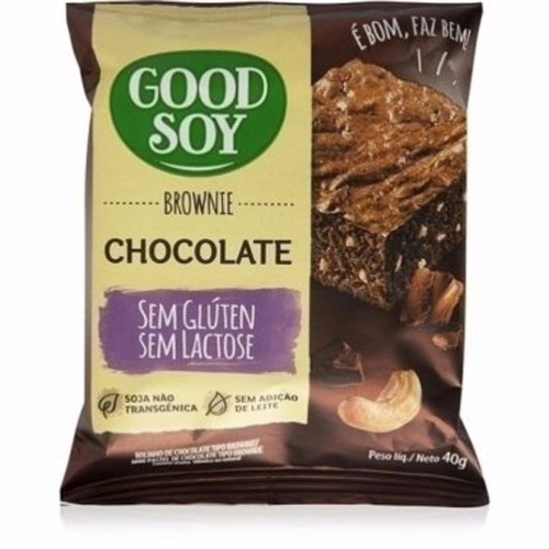 Brownie Chocolate Good Soy 40G