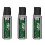 Brut Classic Desodorante Spray 100ml (kit C/03)