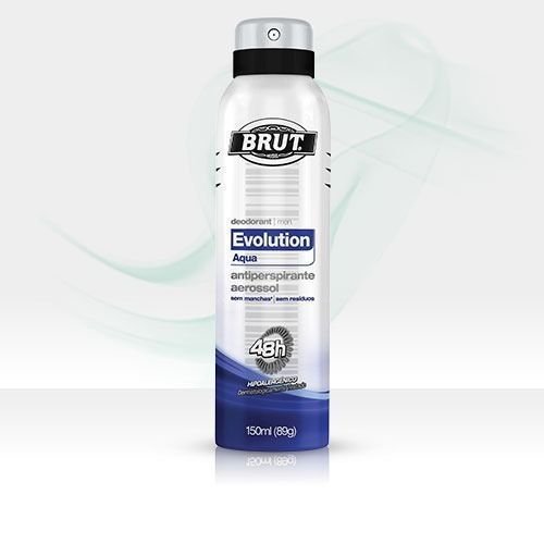 Brut Evolution Desodorante Aerosol 150ml (Kit C/03)