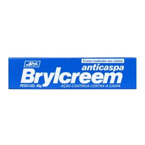 Brylcreem Creme Modelador Anticaspa Azul 40g