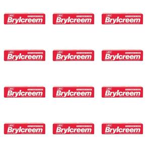 Brylcreem Creme Modelador Vermelho 40g - Kit com 12