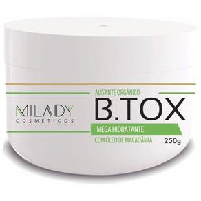Btox Alisante Organico Milady Cosméticos - 250g