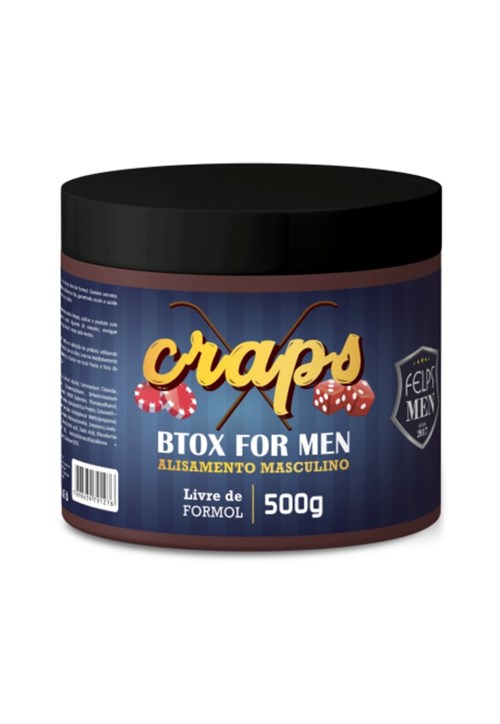 Btox Progressiva Masculina Felps Men Craps 500g