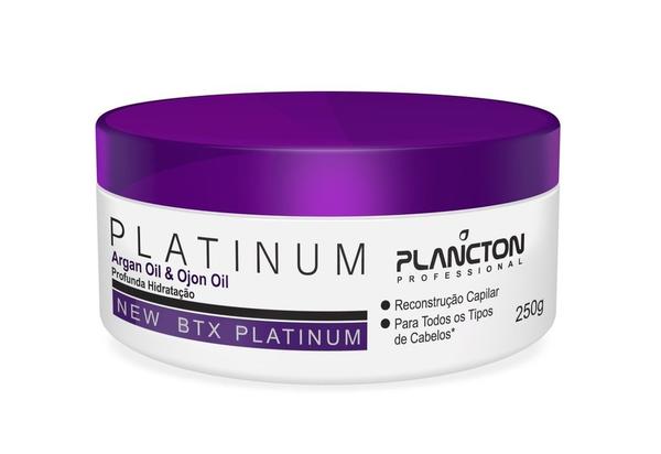 BTX Platinum Argan Oil e Ojon Oill Plancton Professional Creme Alisante 250g