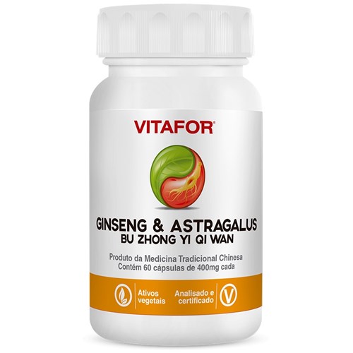 Bu Zhong Yi Qi Wan (Ginseng & Astragalus) 400mg 60 Cáps Vitafor MTC