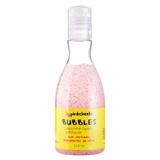 Bubbles Pink Cheeks - Sabonete Líquido Esfoliante 210ml