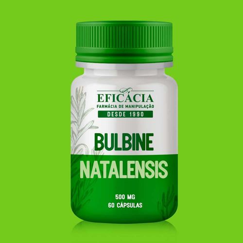 Bulbine Natalensis 500 Mg - 60 Cápsulas