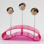 Buracos multi forma de arco Bolo Pop Lollipop display stand titular