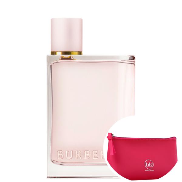 Burberry Her Burberry Eau de Parfum - Perfume Feminino 50ml+Necessaire Pink com Puxador em Fita