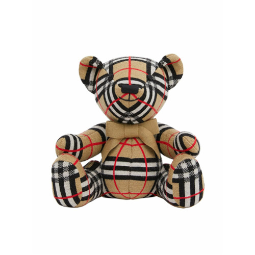 Burberry Kids Urso de Pelúcia Teddy Bear Xadrez - Neutro