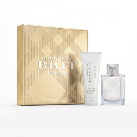 Burberry Kit Brit Splash Masculino Eau de Toilette Perfume 50ml + Locao Corporal 75ml