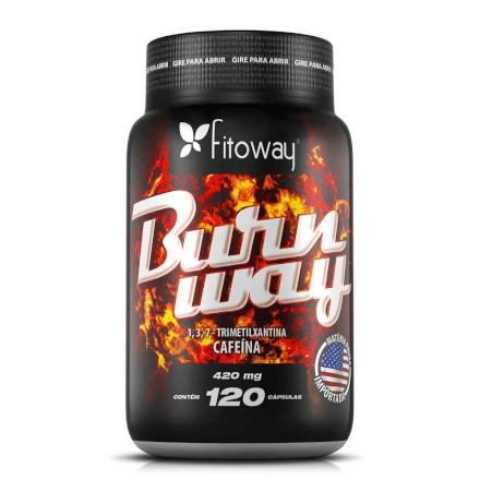 Burnway Fitoway - Cafeína 420mg - 120 Caps