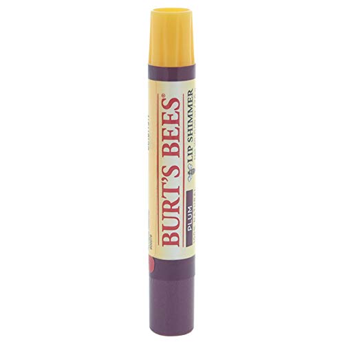 Burt's Bees Lip Shimmer Plum - Hidratante Labial com Cor 7g