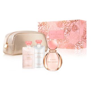 Bvlgari Rose Goldea Kit - Perfume Feminino EDP 90ml + Gel de Banho 75ml + Loção Corporal 75ml Kit
