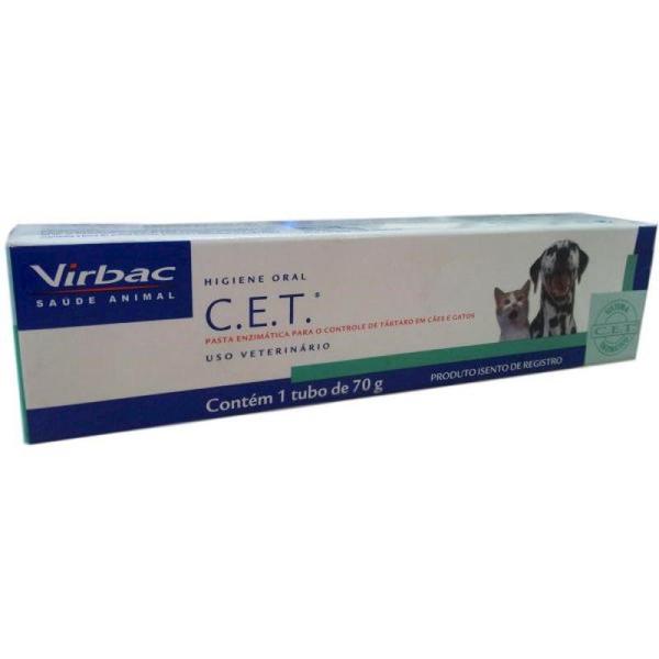C.E.T. Pasta Enzimatica Dental (70g) - Virbac