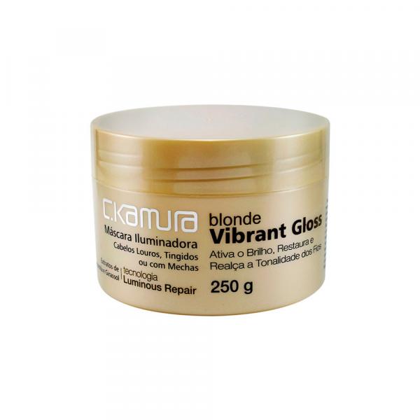 C.Kamura Blonde Vibrant Gloss - Máscara de Tratamento 250g