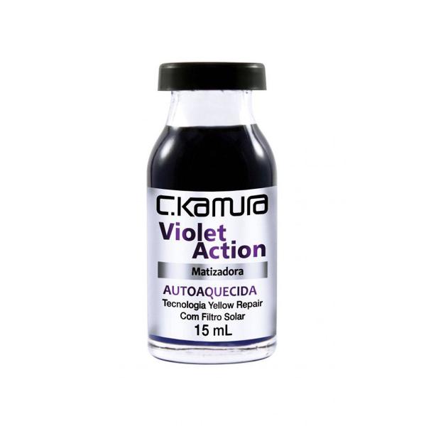 C.Kamura Violet Action Matizadora - Ampola de Tratamento 15ml