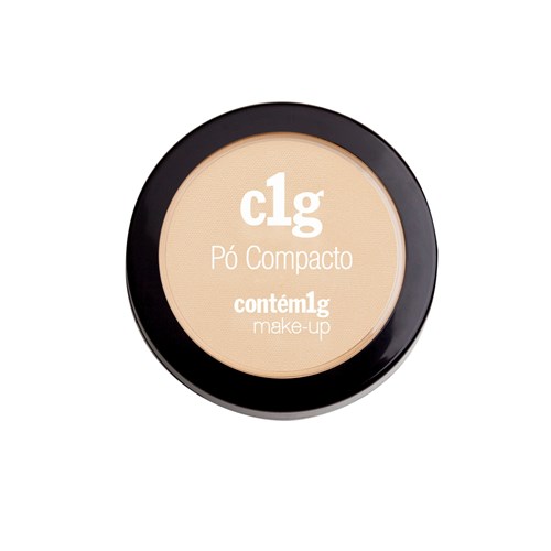 C1g Pó Compacto Contém1g Make-up Cor 02 Bege