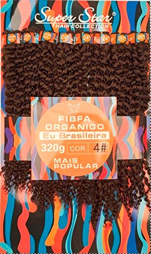 Cabelo Orgânico Mega Hair Cacheado Aplique 55/60/65cm 320g 4