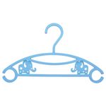 Cabide Infantil com 6 Unidades - Clingo - Elefantinho Azul