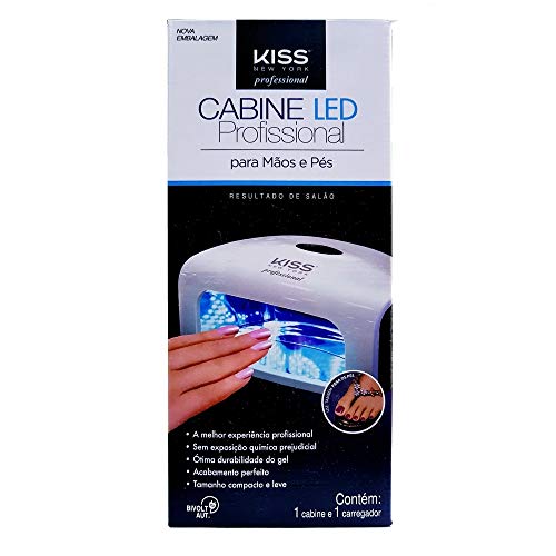 Cabine LED Profissional First Kiss - Cabine para Secagem de Esmaltes 1 Un