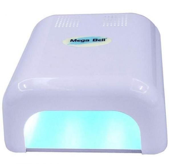 Cabine UV para Unhas de Gel e Acry-Gel Mega Bell - Branca 110v