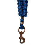 Cabo de Cabresto Weaver Leather com Mosquetão Azul/Preto