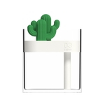 Cactus Mini desenhos animados Shape USB recarregável umidificador de ar com luz noturna