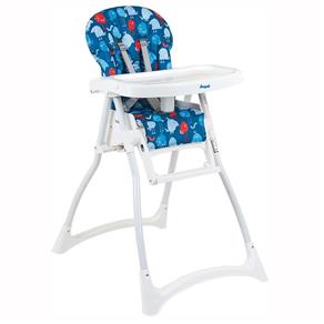 Cadeira de Alimentação Burigotto Merenda MERGL42 Passarinho Azul para Crianças de 6 a 36 Meses Até 15kg