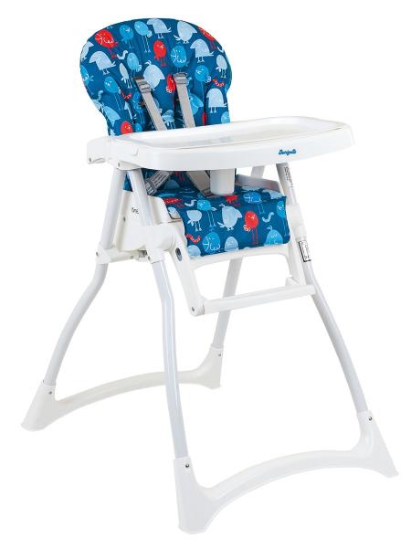 Cadeira de Alimentação Merenda - Passarinhos Azul Burigotto