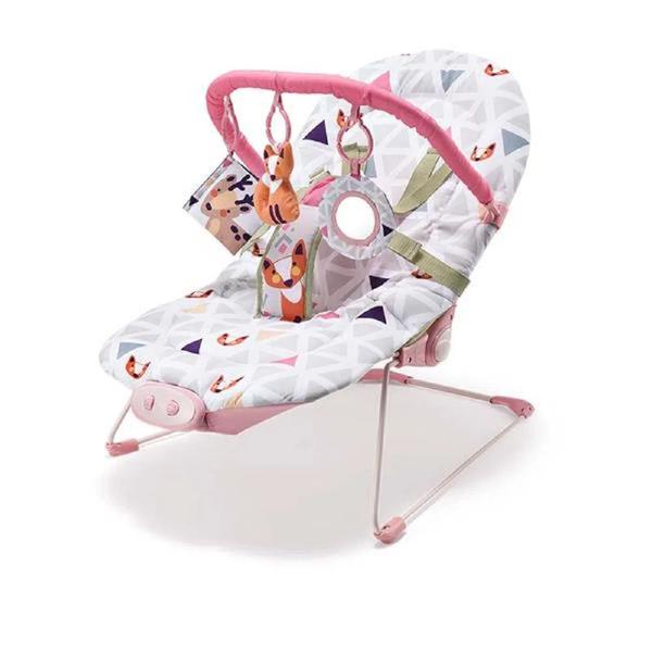 Cadeira de Descanso para Bebês 0-15 Kg Rosa - 4027 - Weego - Multikids