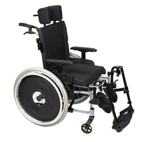 Cadeira de Rodas AVD Alumínio Reclinável 48cm Prata Ortobras (Cód. 12415)