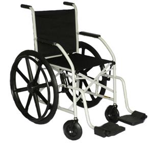 Cadeira de Rodas Dobrável Cinza - CDS 101