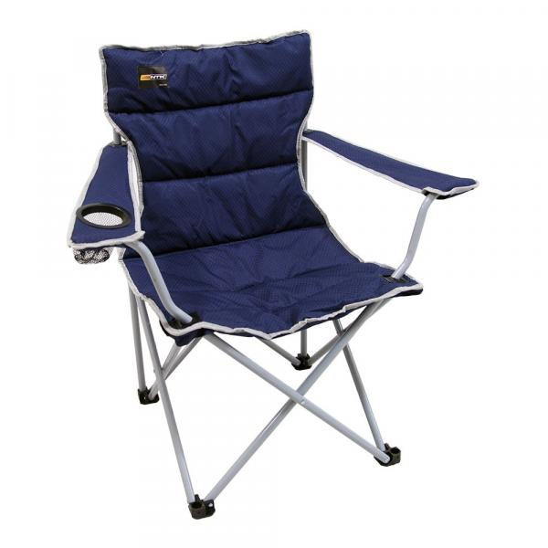 Cadeira Dobrável com Porta Copo Boni Nautika Azul