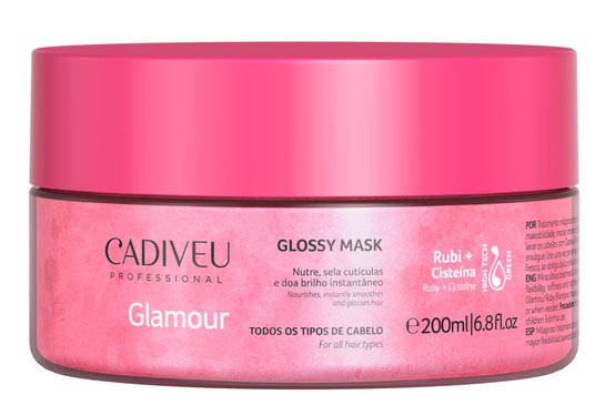 Cadiveu Glamour Glossy Máscara 200ml