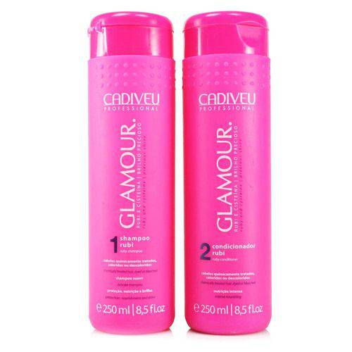 Cadiveu Glamour Rubi Kit Shampoo e Condicionador 2 X250ml