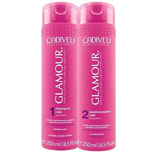 Cadiveu Glamour Rubi Kit Shampoo e Condicionador 2 X250ml