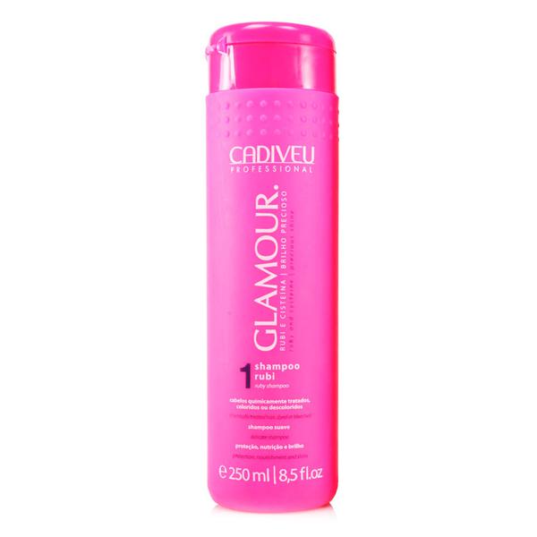 Cadiveu Glamour Shampoo Rubi - 250ml - Cadiveu