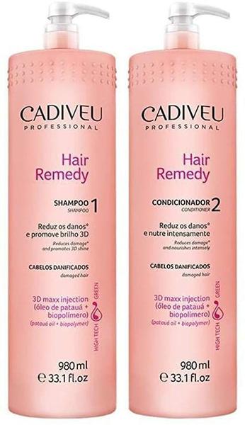 Cadiveu Hair Remedy Kit Duo Profissional 2x980ml - P - Cadiveu Professional