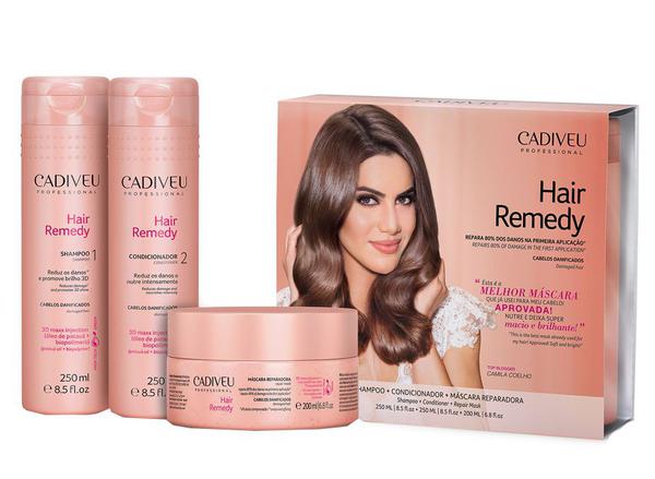 Cadiveu Hair Remedy Kit Home Care (3 Produtos)