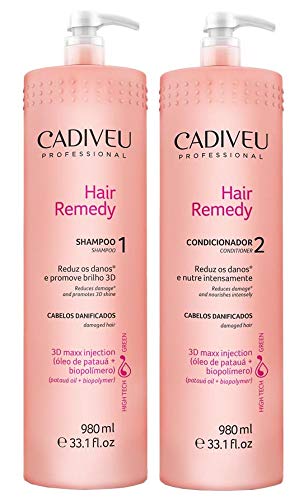 Cadiveu Hair Remedy Shampoo (980ml) e Condicionador (980ml)