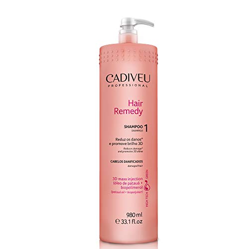 Cadiveu Hair Remedy Shampoo Lavatório 980ml + SOS Sérum 150ml