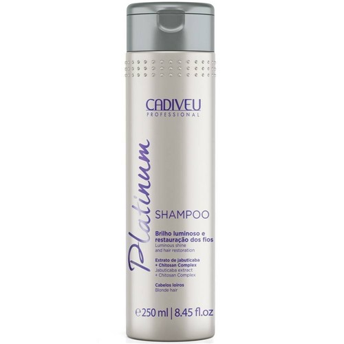 Cadiveu Platinum Shampoo Restaurador 250 Ml
