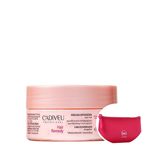 Cadiveu Professional Hair Remedy Reparadora - Máscara 200ml + Nécessaire Pink Beleza na Web
