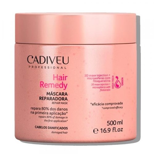 Cadiveu Professional Hair Remedy Reparadora - Máscara 500ml